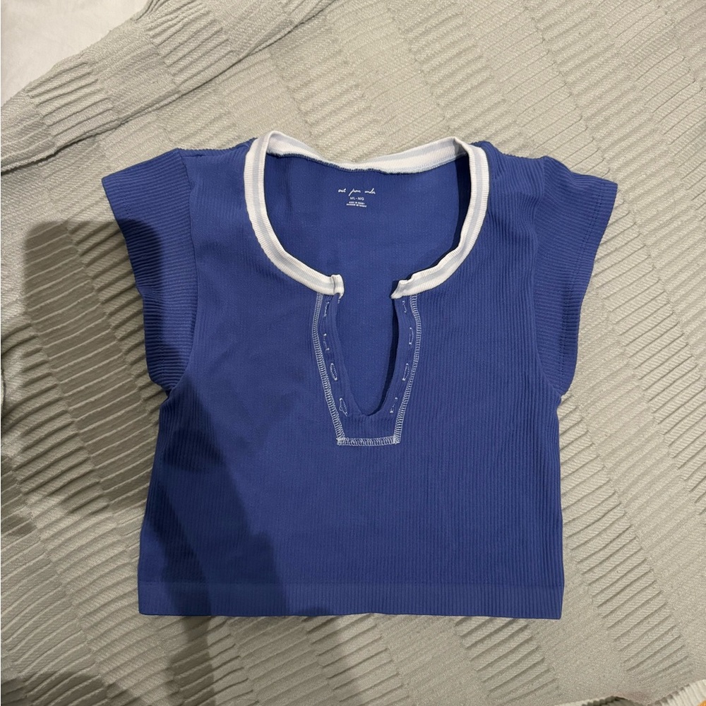 URBAN out from under blue top